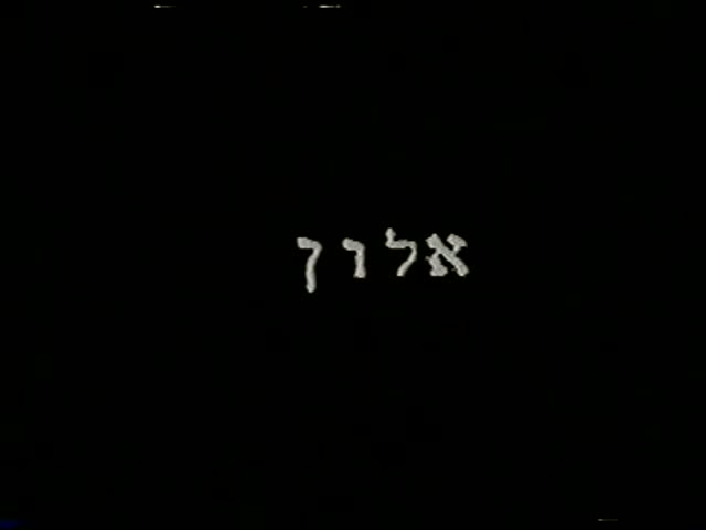 סרטון לזכרו של אלון (2)